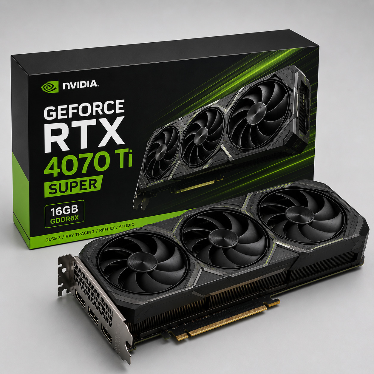 NVIDIA GeForce RTX 4070 Ti SUPER 16GB GDDR6X Graphics Card
