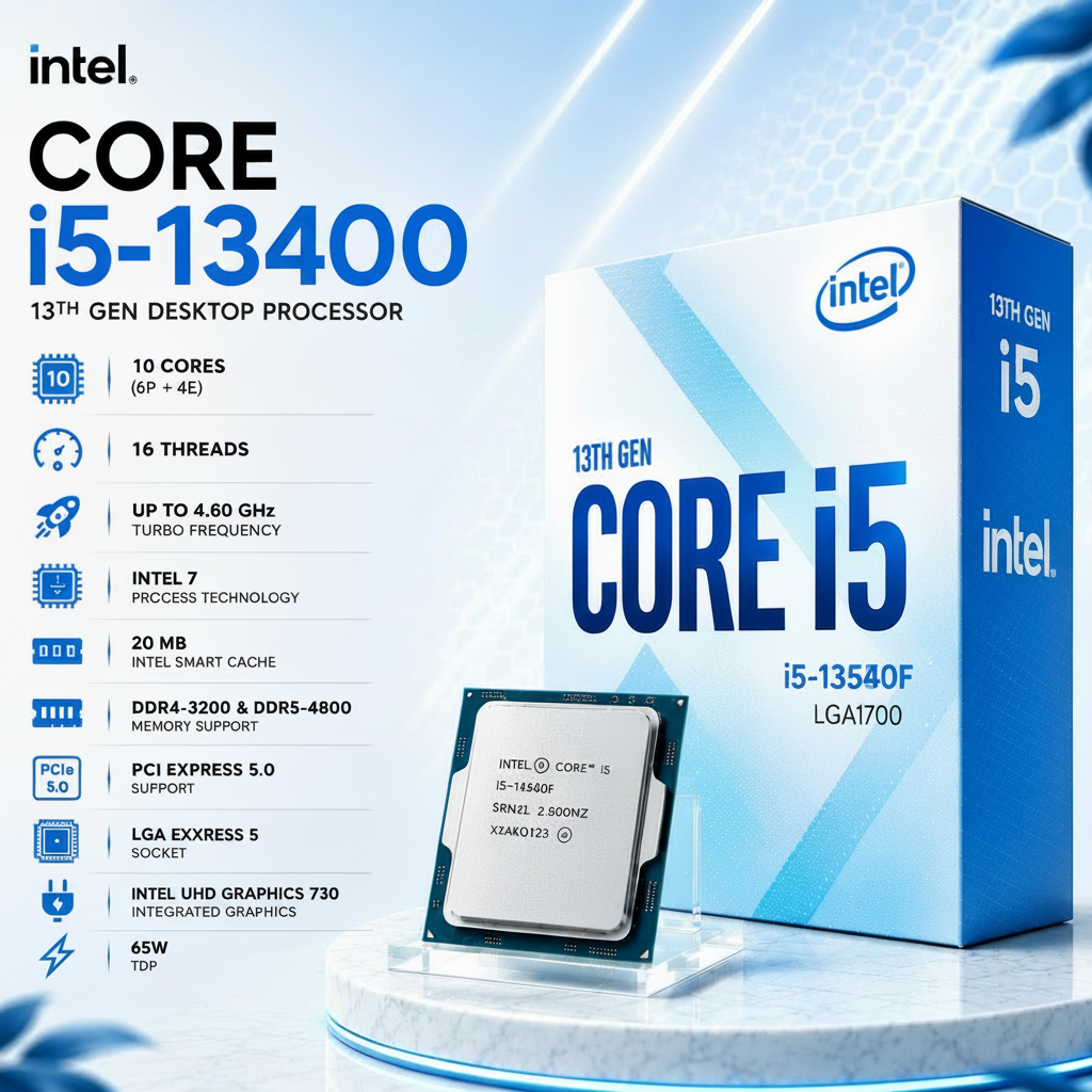 Intel Core i5-13400 Desktop Processor
