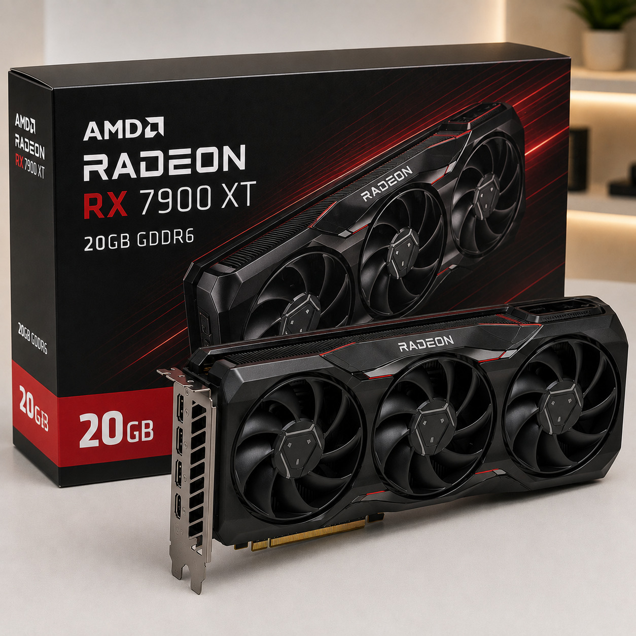 AMD Radeon RX 7900 XT 20GB GDDR6 Graphics Card