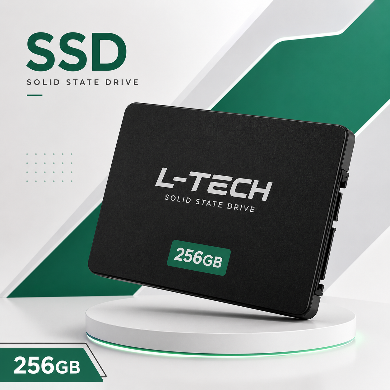 L-TECH SSD 256GB | QATTIQ DISK | SATA III 2.5 inch