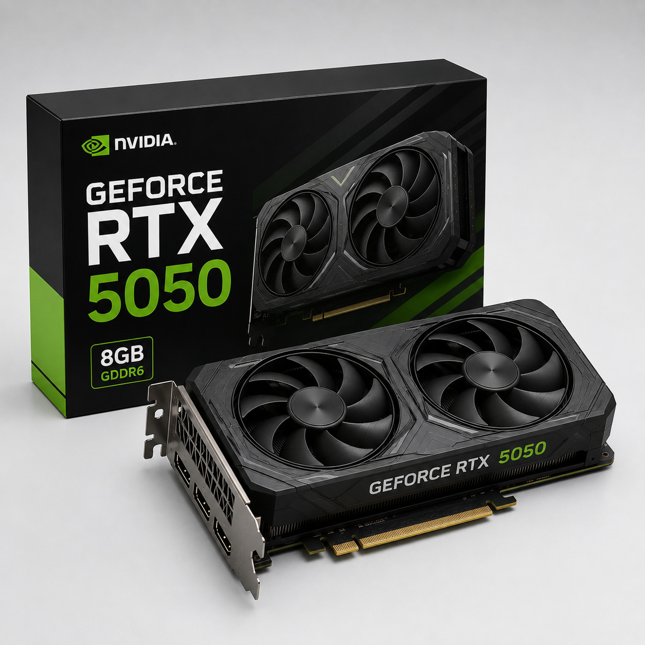 NVIDIA GeForce RTX 5050 8GB GDDR6 Graphics Card