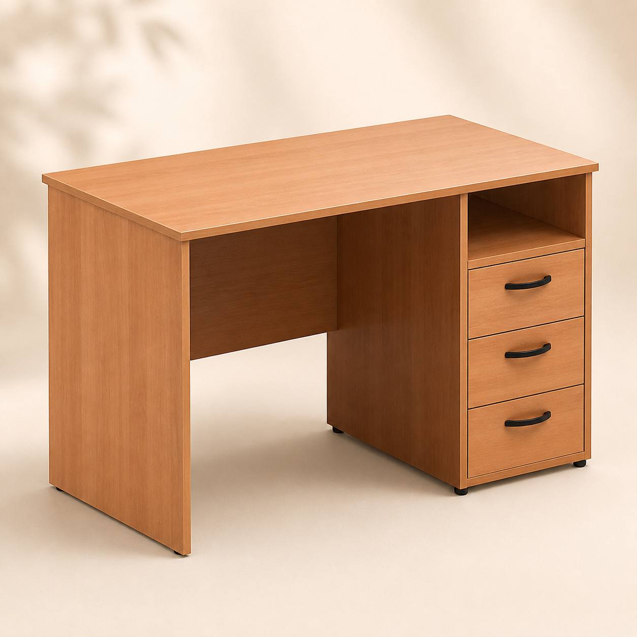 Ofis stoli (140x70x76 sm, LDSP, PVX 2 mm) + ikkita tumba (turli ranglar)