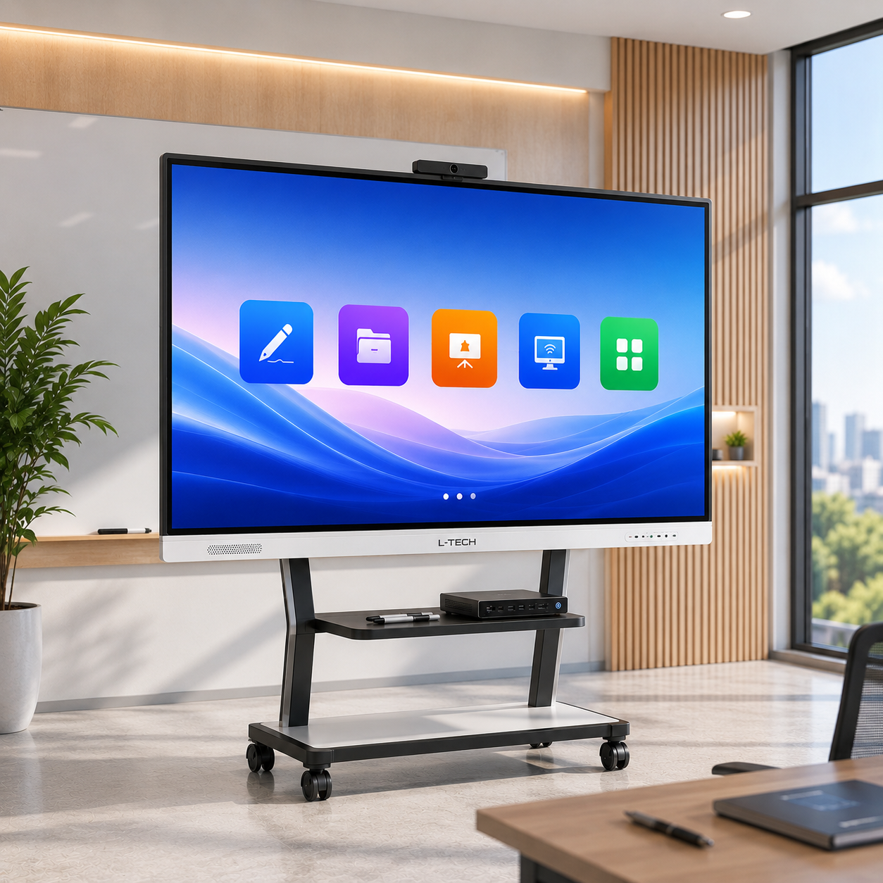 L-TECH Interactive Panel 75 inch 4K