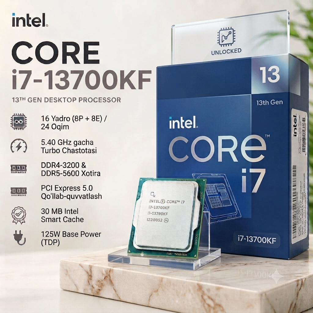 Intel Core i7-13700KF Desktop Processor