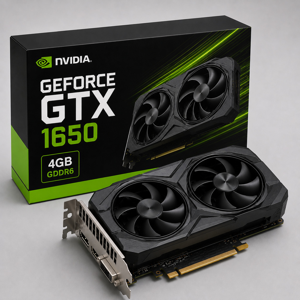 NVIDIA GeForce GTX 1650 4GB GDDR6 Graphics Card
