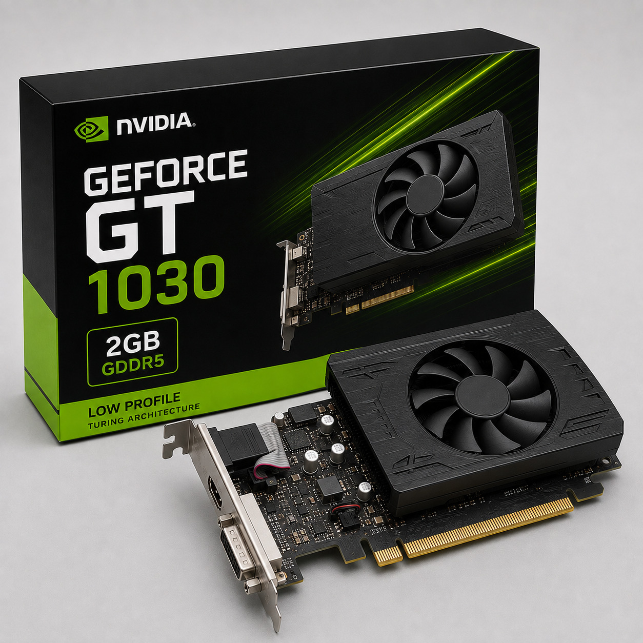 NVIDIA GeForce GT 1030 2GB GDDR5 Graphics Card | Low Profile