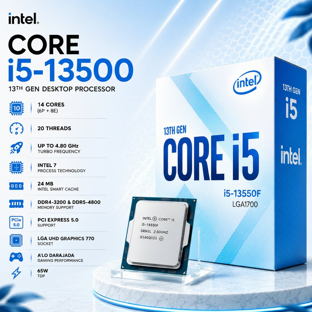 Intel Core i5-13500 Desktop Processor